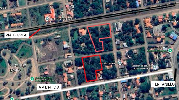 Terreno en venta en cotoca - 398 mts1795994593