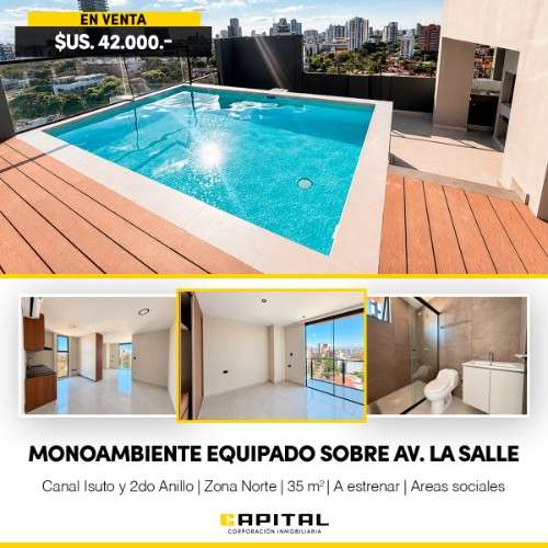 Monoambiente en venta sobre av. la salle1928404850
