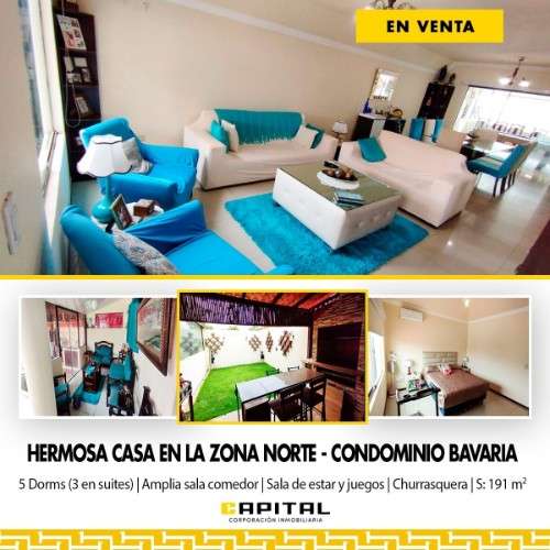 Casa en venta en condominio bavaria1908434071