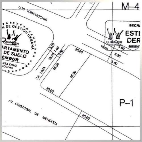 Terreno en esquina sobre 2do anillo. zona norte1151575365