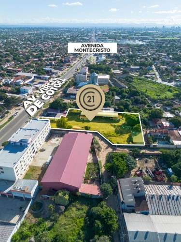 Terreno + tinglado en alquiler sobre avenida virgen de cotoca297533341