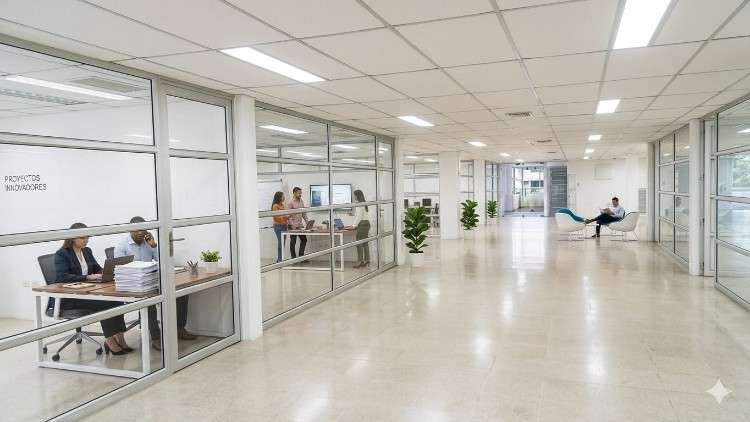 Galpon con oficinas en alquiler zona parque industrial407792719