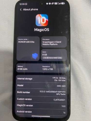 Honor 600 elite 256gb 1062431022