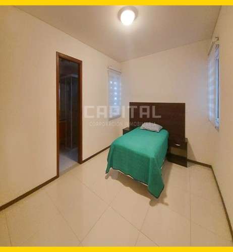 Casa amoblada con piscina en alquiler en condominio zona oeste av pirai radial 17 1/2943408614