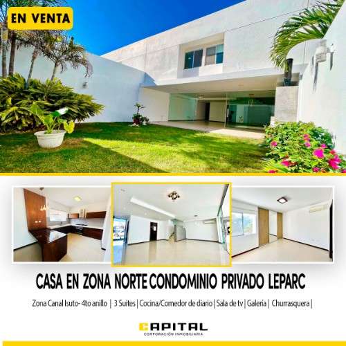 Casa en venta en condominio le parc545502397