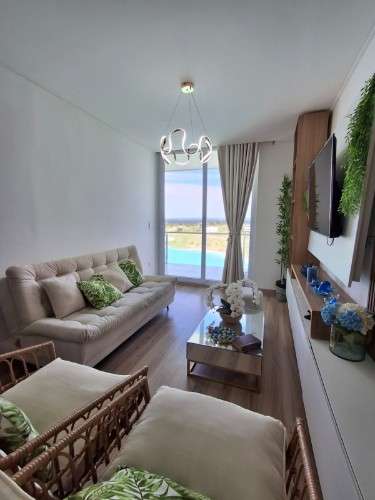 Departamento amoblado en alquiler condominio mar adentro143976180