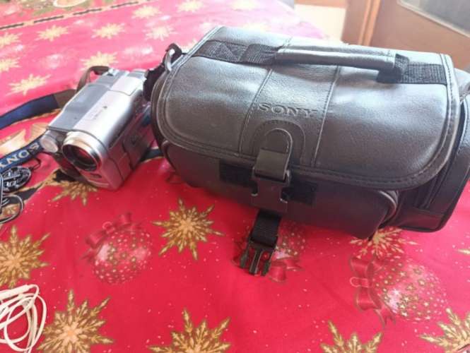 Cámara sony handycam digital8 [100% funcional] + estuche y cables ?✨963995581