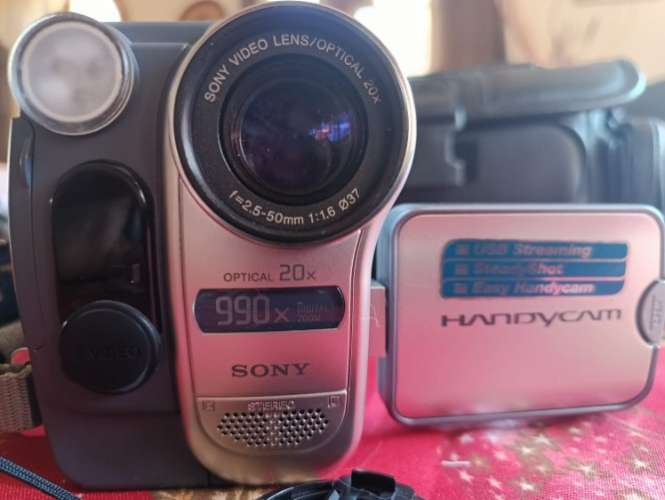 Cámara sony handycam digital8 [100% funcional] + estuche y cables ?✨963995581
