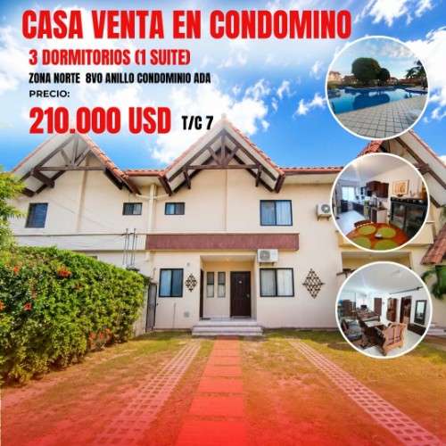 Casa en venta dentro de condominio982636235