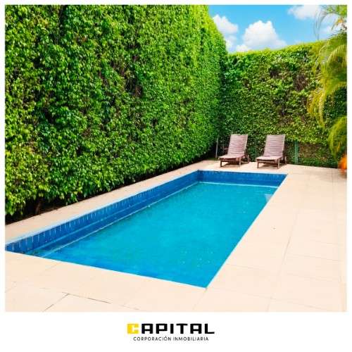 Casa con piscina en alquiler en condominio colinas del urubo i311516847