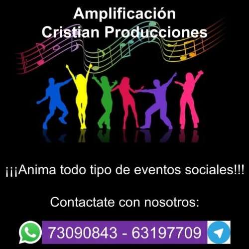 Amplificacion cristian producciones la paz bolivia1999802593
