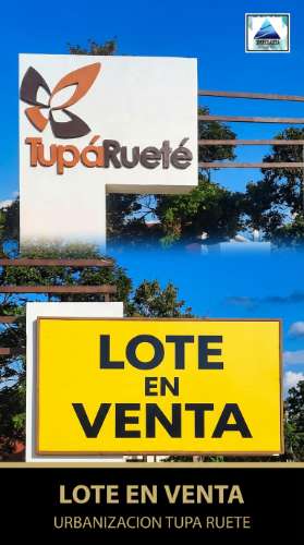 Lote en venta al lado clubhouse urb. tuparueté1875418374