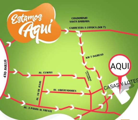 Lote en venta al lado clubhouse urb. tuparueté1875418374