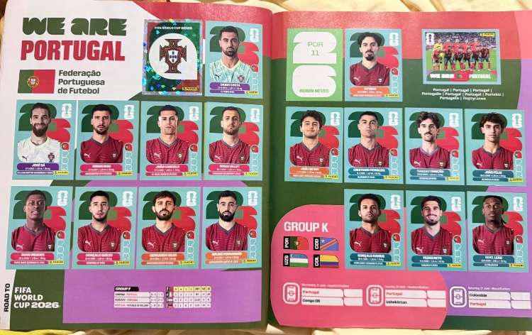 Remato álbum mundial 2026 al 85% con 224 repetidas860504205