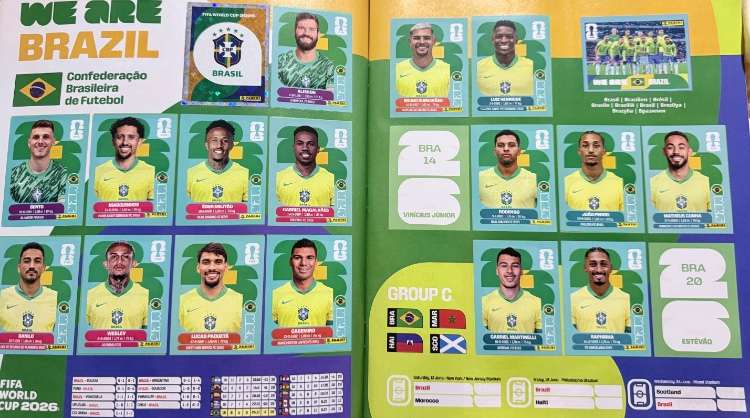 Remato álbum mundial 2026 al 85% con 224 repetidas860504205