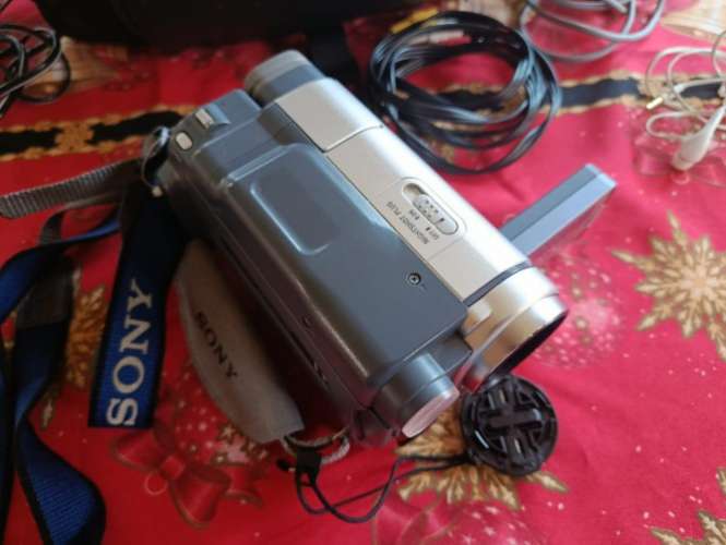 Cámara sony handycam digital8 [100% funcional] + estuche y cables ?✨963995581