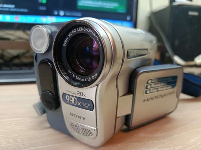 Cámara sony handycam digital8 [100% funcional] + estuche y cables ?✨963995581