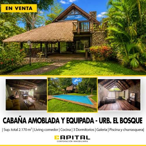 Hermosa cabaña rústica en venta – totalmente amoblada y equipada566310968
