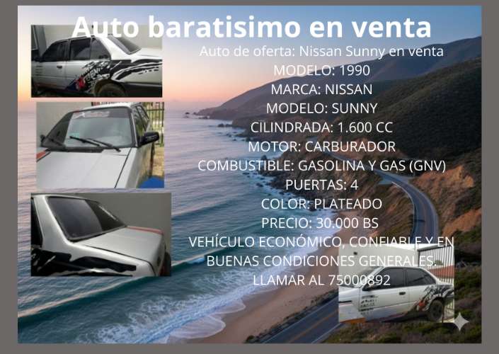 Baratisimo auto en oferta963730349