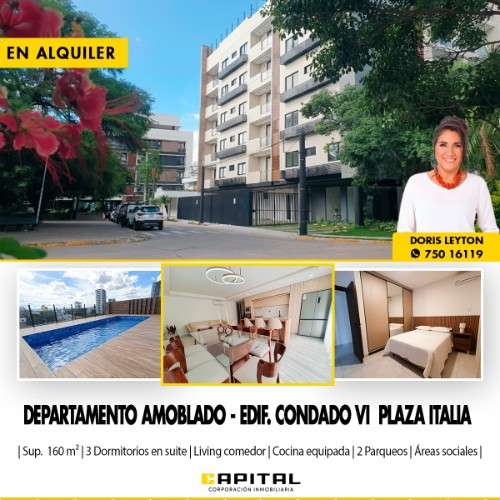 En equipetrol alquilo departamento amoblado de lujo168774220