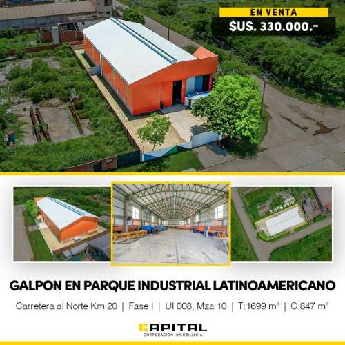 Galpón en venta en pilat - fase i359888697