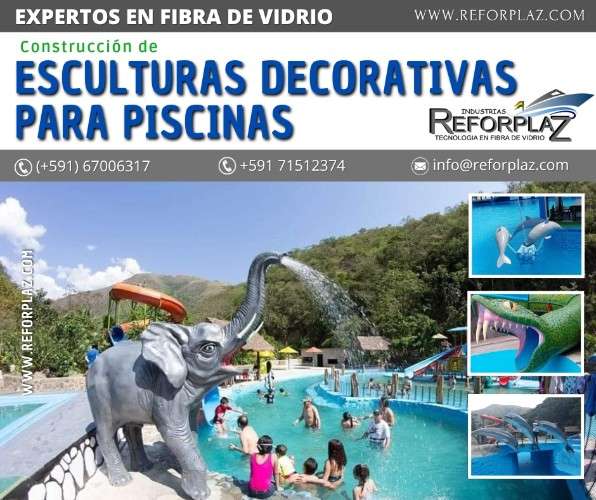 Esculturas decorativas para piscinas907585337