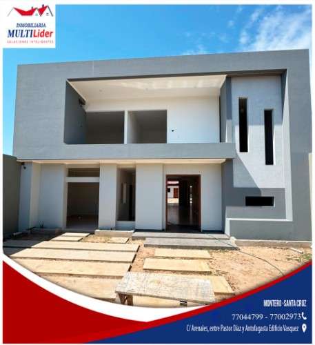 Bonita casa de 2 plantas en venta dentro del primer anillo de montero1784385438