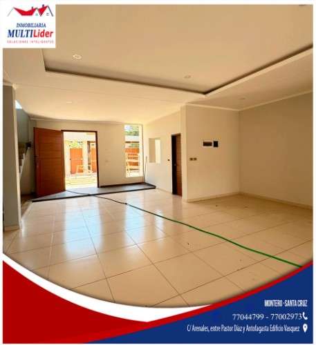 Bonita casa de 2 plantas en venta dentro del primer anillo de montero1784385438