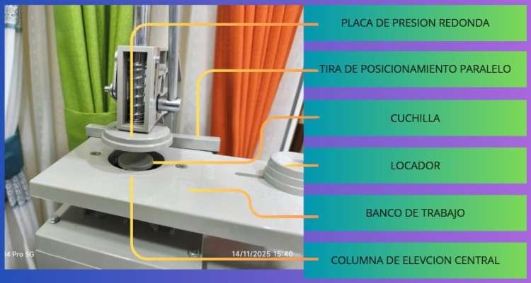 Maquina perforadora de ojales de cortina33455973