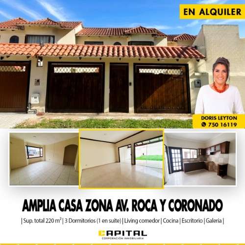 Casa en alquiler – zona av. roca y coronado1649164720