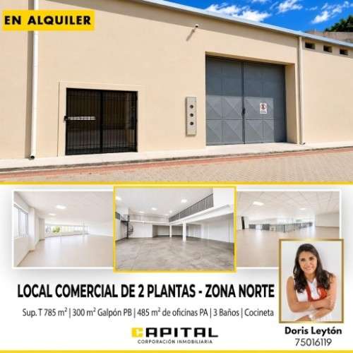  ¡amplio galpón comercial en alquiler! ?96770593