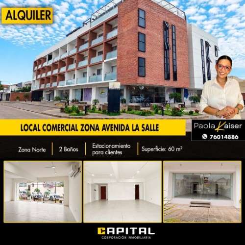 Local comercial en alquiler zona norte av la salle2135453533