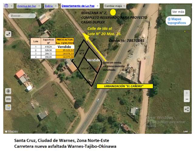 Lote de terreno en oferta953879269