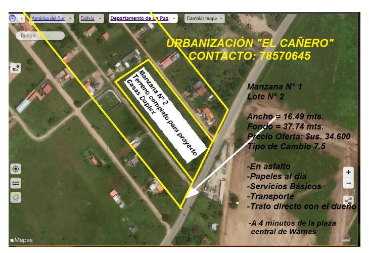Lote de terreno en oferta953879269