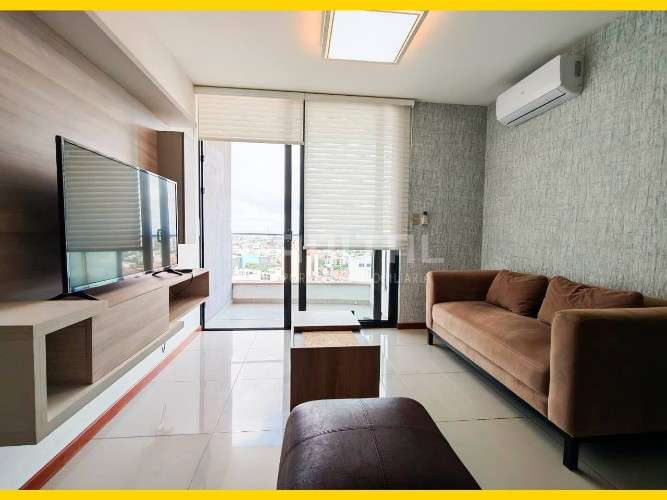 Departamento amoblado en alquiler zona equipetrol condominio macororo 121175971079