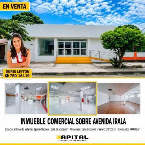 Inmueble comercial en venta sobre avenida irala906570063