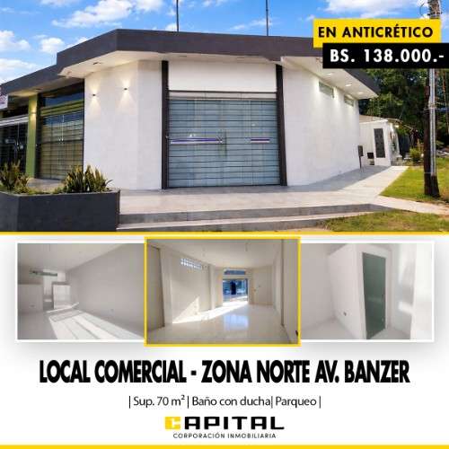 Local comercial en anticretico850396105