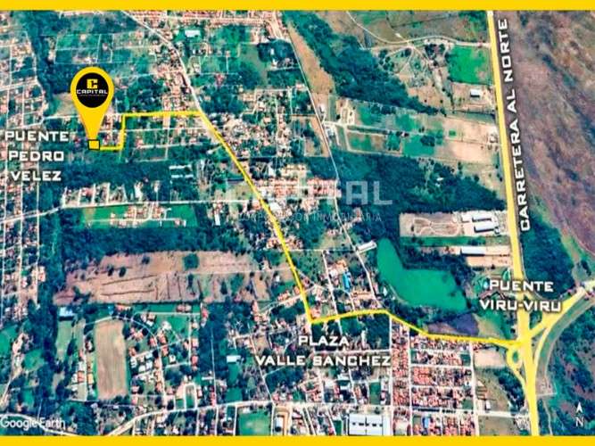 Vendo terreno de 1200 m2 en valle sanchez955372167