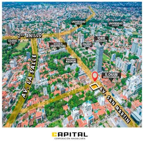 Inmueble comercial en venta sobre avenida san martin - equipetrol1274410757