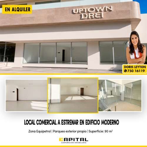 Local comercial en alquiler en equipetrol1401200679
