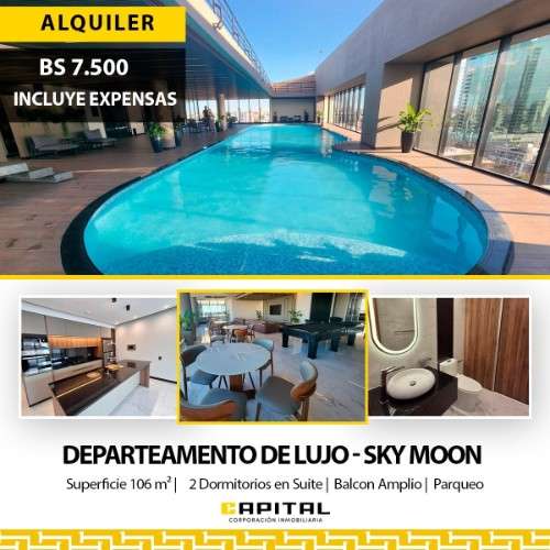 Departamento de 2 suites a estrenar en equipetrol norte494250215