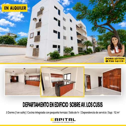 Departamento de 3 dormitorios en alquiler1602075276