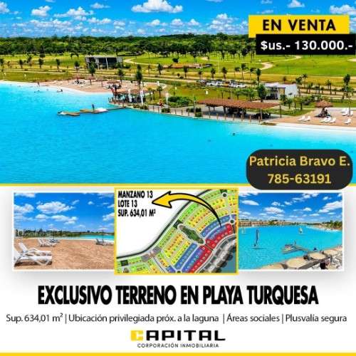 Venta terreno playa turquesa551273305