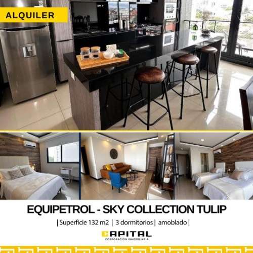 Departamento en alquiler de 3 dormitorios en edif luxia1112485126
