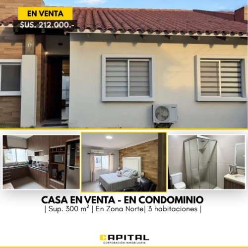 ¡hermosa casa en venta de una sola planta dentro de condominio2020617907