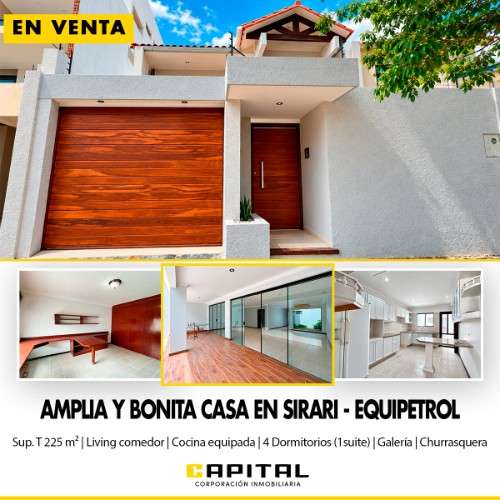 Casa en venta – sirari, equipetrol 1075699155