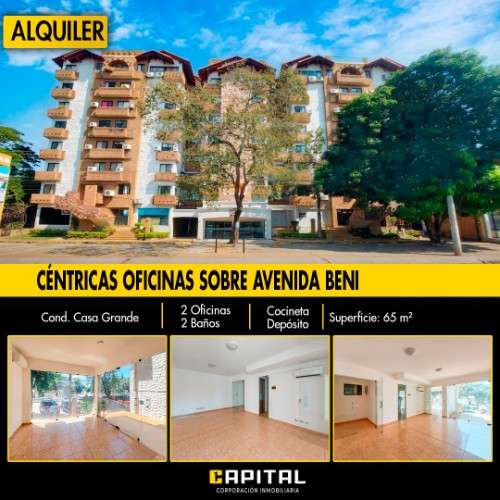 Locales comerciales en alquiler sobre avenida beni482935376