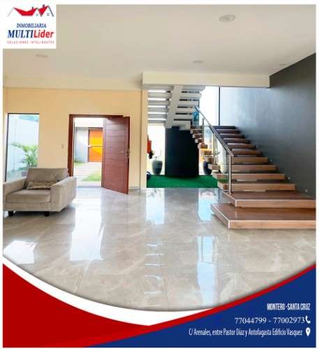¡vive con estilo! casa de 2 plantas en venta en montero1155033161