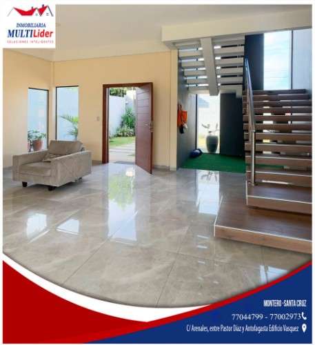 ¡vive con estilo! casa de 2 plantas en venta en montero1155033161