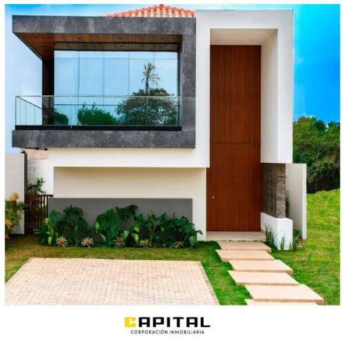 Casa de lujo a estrenar en cond. bosques de la colina991721289